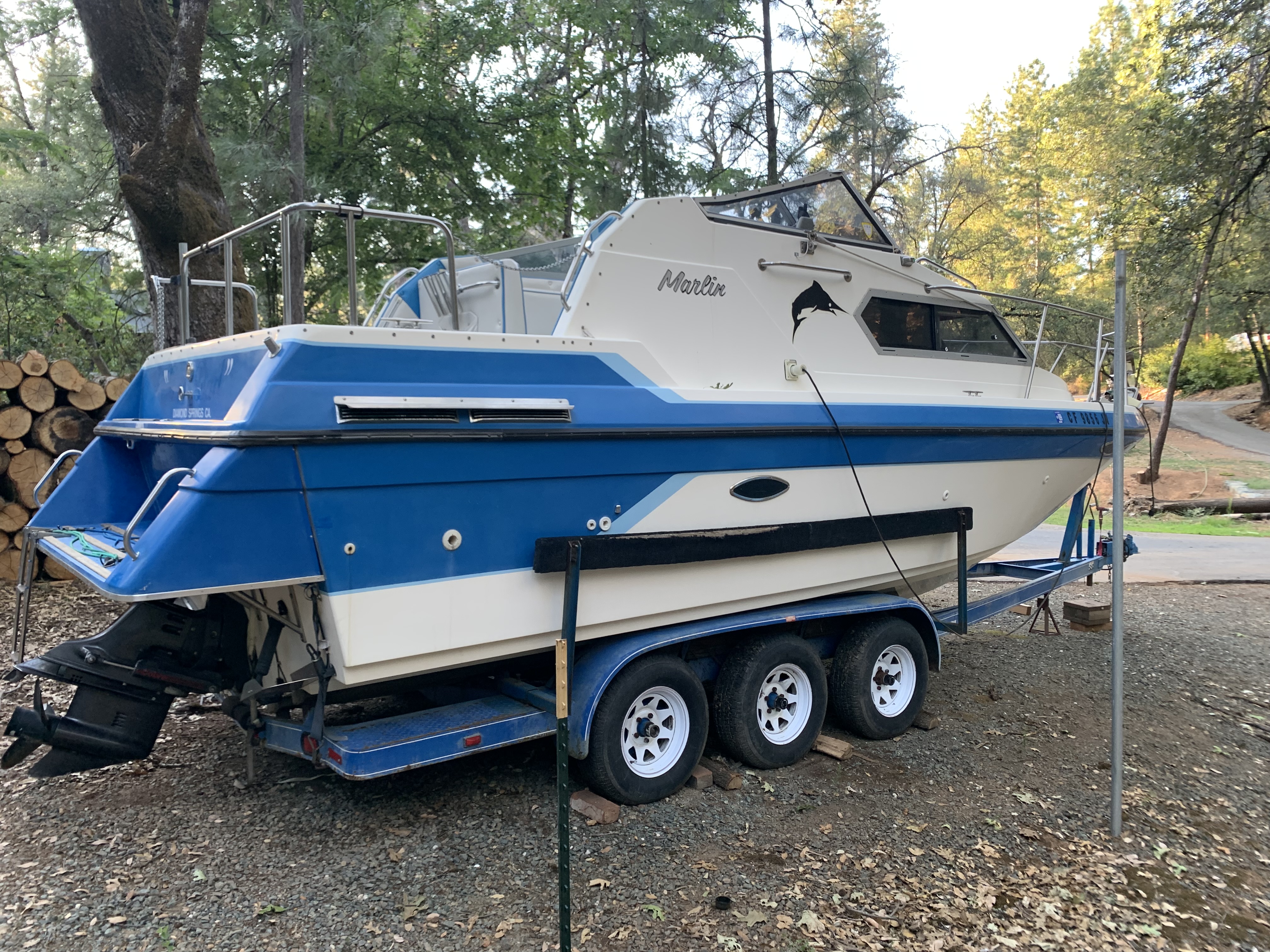 1989 Marlin Raven 265 Power boat for sale in Applegate, CA - image 6 